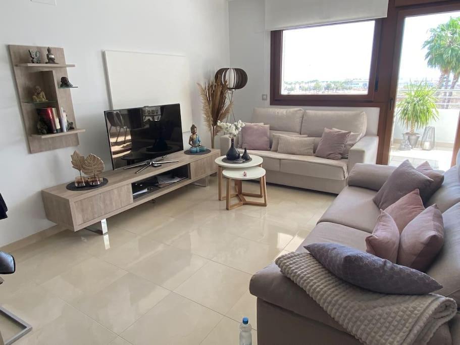 Privatunterkunft Mit Grosser Poolanlage, Meerblick Dehesa de Campoamor  Exterior photo